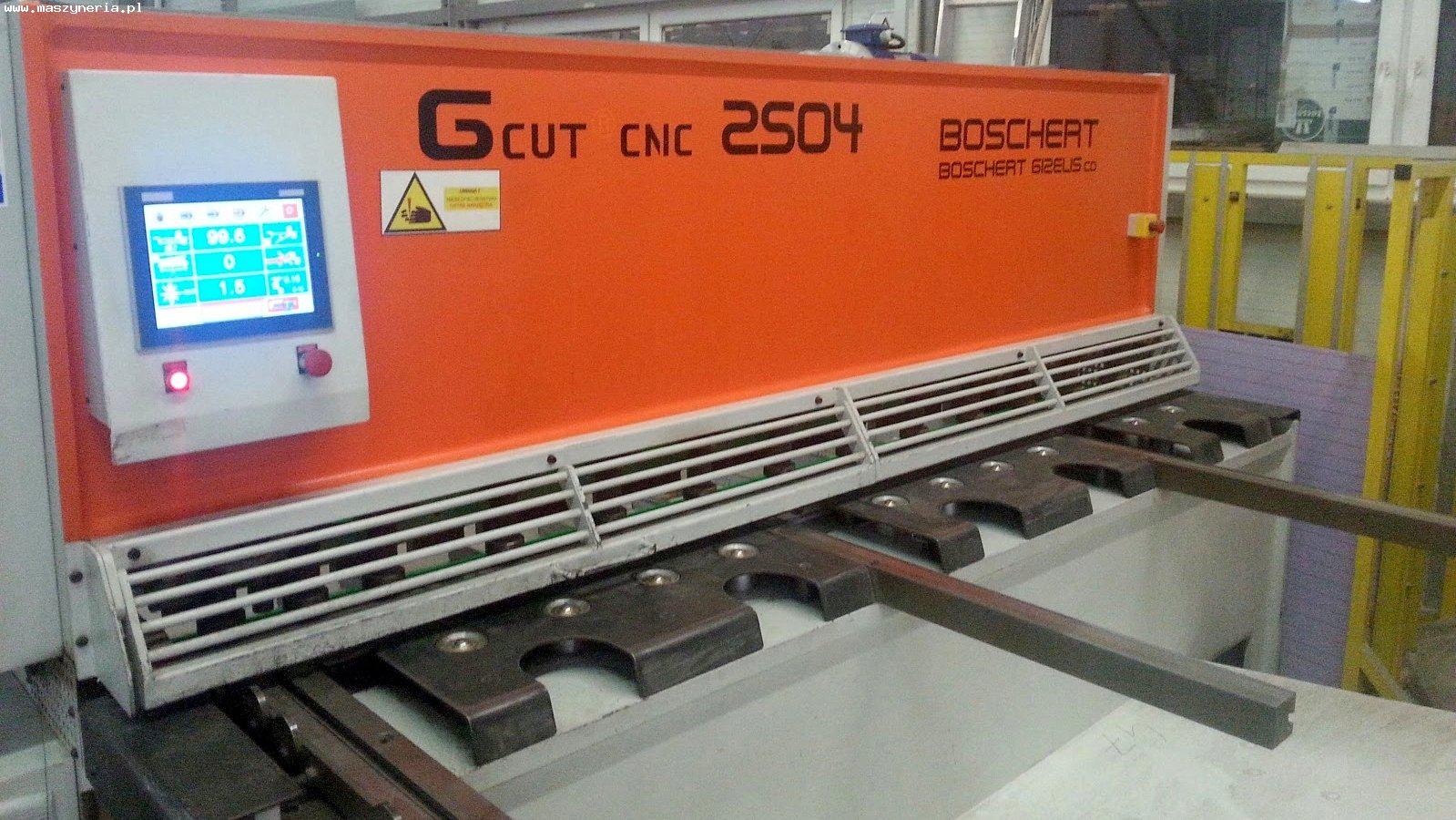 Cesoie a ghigliottina BOSCHERT G CUT 2504 CNC in vendita - foto 1